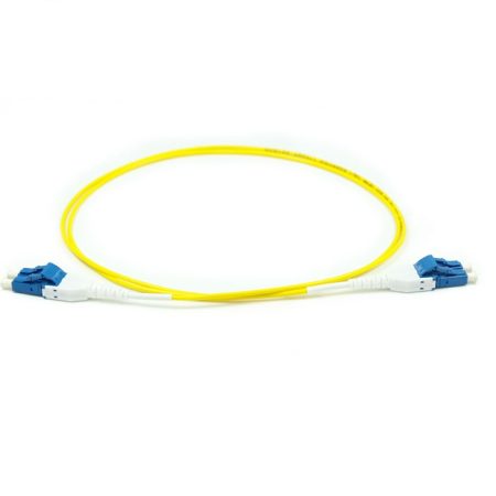 Duplex LC/LC Singlemode Fiber Optic Jumper 50 meters,PVC,3.0mm-yellow