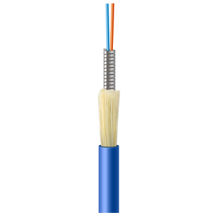 Indoor 2 Fiber Armored Optical Fiber