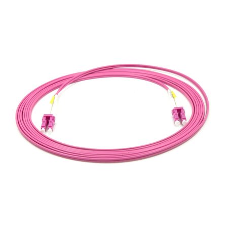 Fiber jumper MM OM4 DX 2.0mm LC-LC 01M