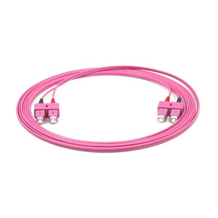 Fiber jumper MM OM4 DX 2.0mm SC-SC 01M