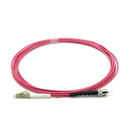 Fiber jumper MM OM4 SX 2.0mm LC-ST 01M