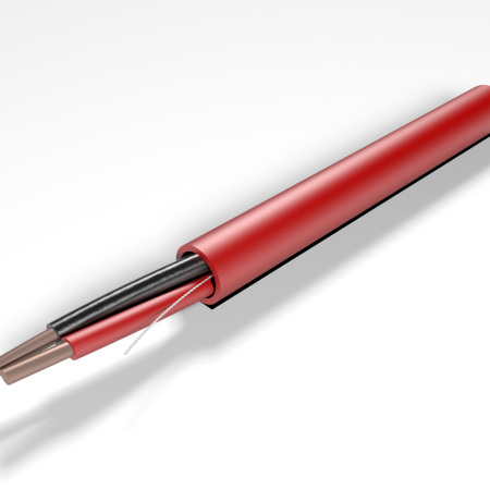 12-2C SOLID, FIRE ALARM CABLE, UNSHIELDED, CL3R, CMR, 1000FT/SPOOL OR 500FT/BOX